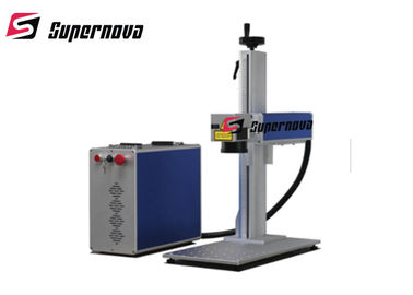 China máquina portátil da marcação do laser da fibra de 30W 150x150mm para o metal e o metaloide fornecedor