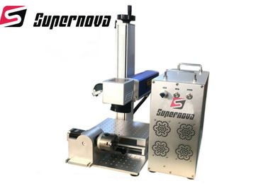 China Máquina de alta velocidade da marcação do laser do Portable com os produtos aplicáveis de uma variedade fornecedor