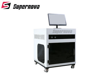 China Equipamento da gravura do laser 3D refrigerar de ar, máquina de vidro gravura a água-forte do laser 3D 3 watts fornecedor